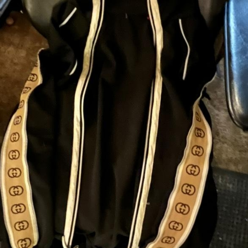 Gucci oversize technical jersey jacket